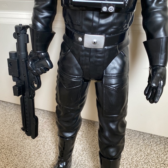 18” Star Wars Rebel Pilot Trooper Black Stormtrooper - Picture 15 of 16